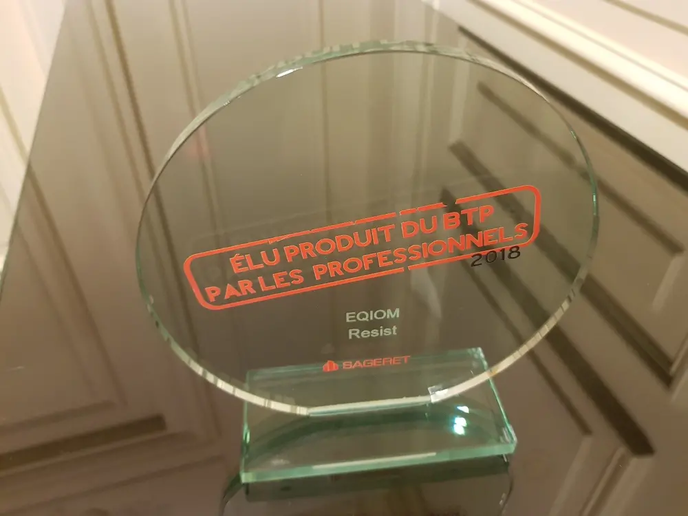 La sacherie RESIST, élue produit du BTP 2018, une actualité Starmat