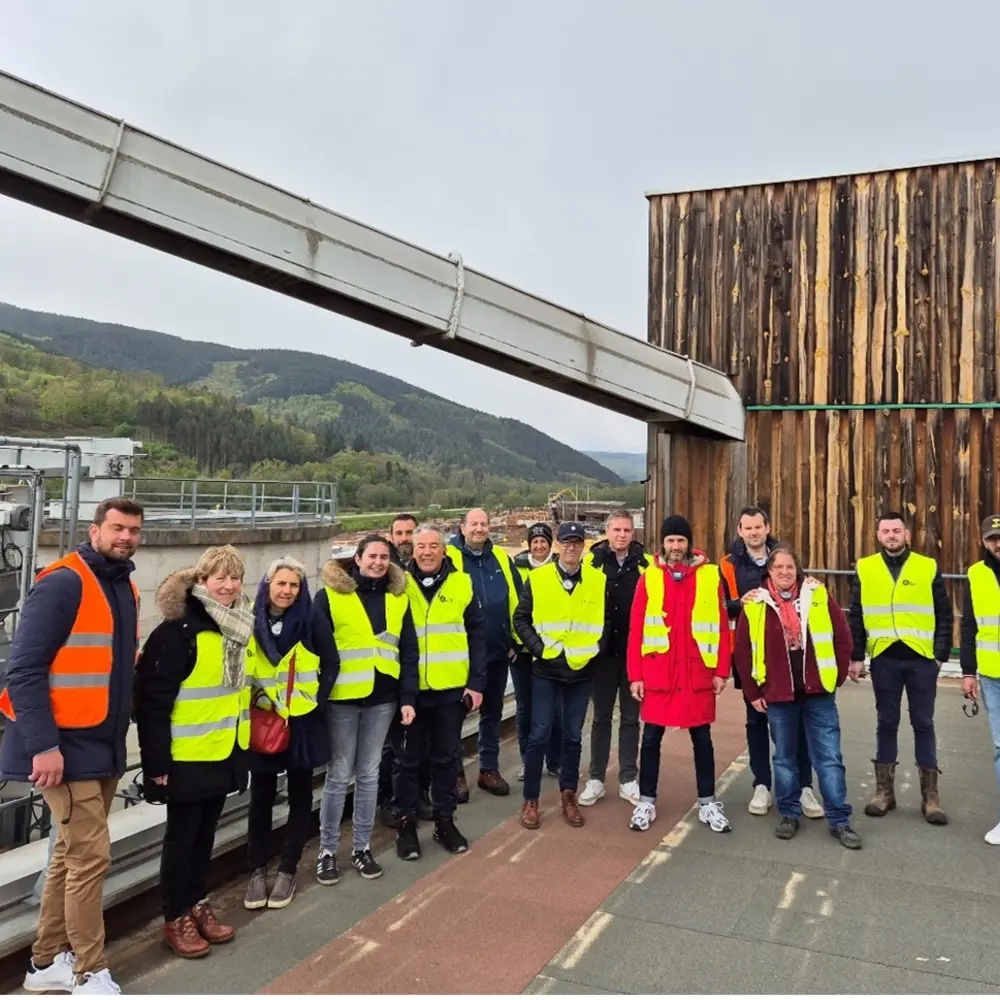 VISITE DE LA SCIERIE SIAT D'URMATT, une actualité STARMAT
