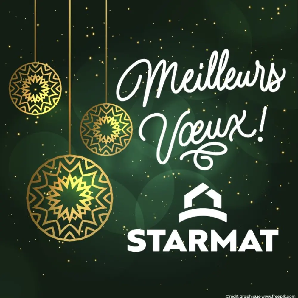 MEILLEURS VOEUX 2026, une actualité STARMAT
